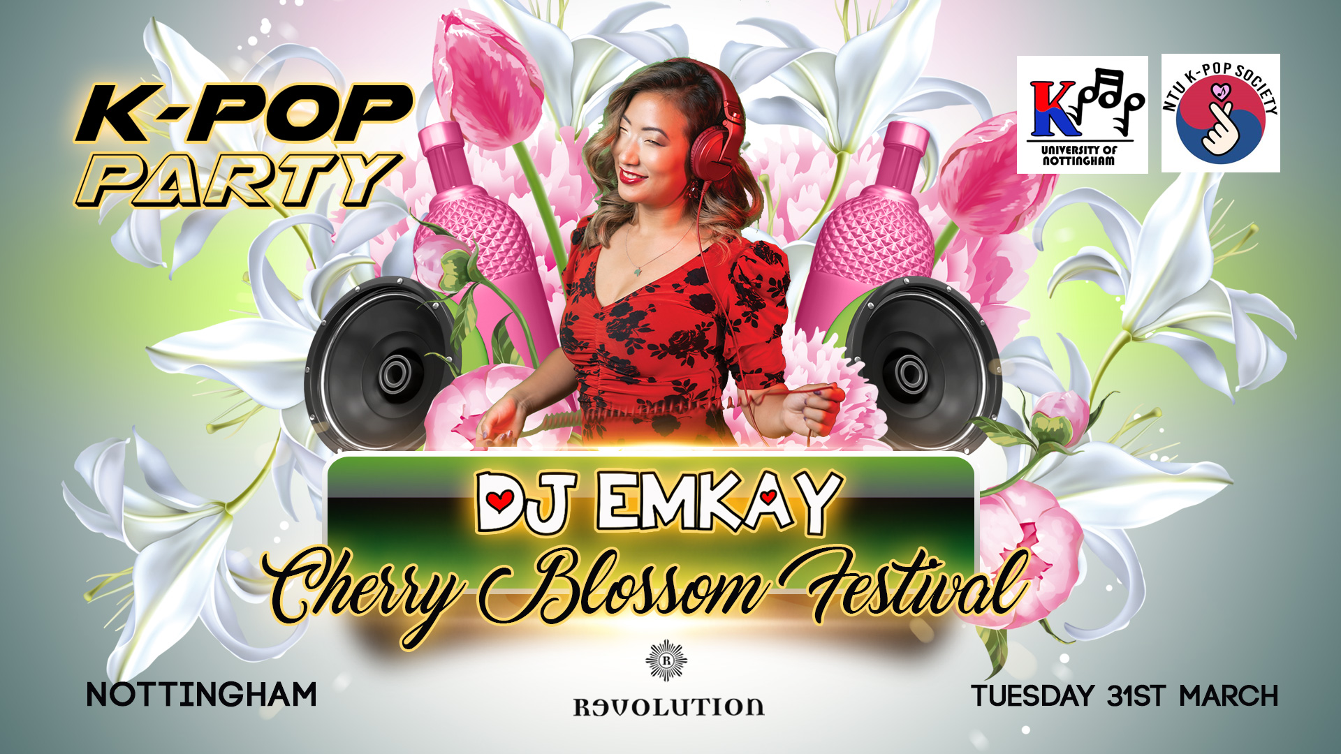 K-Pop Party Nottingham | Cherry Blossom Festival (DJ EMKAY)