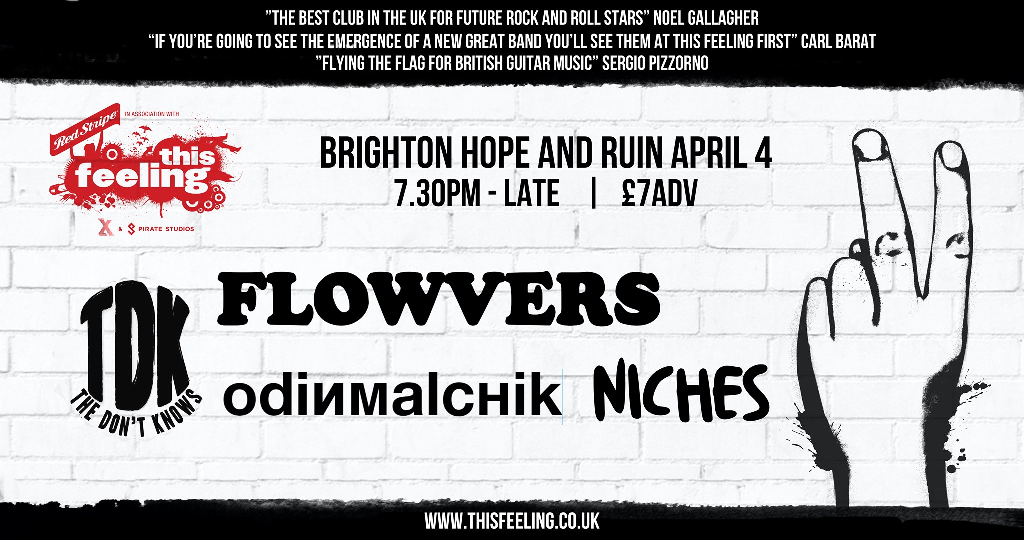 *POSTPONED* This Feeling: Flowvers + The Don’t Knows + Odin Malchik + Niches