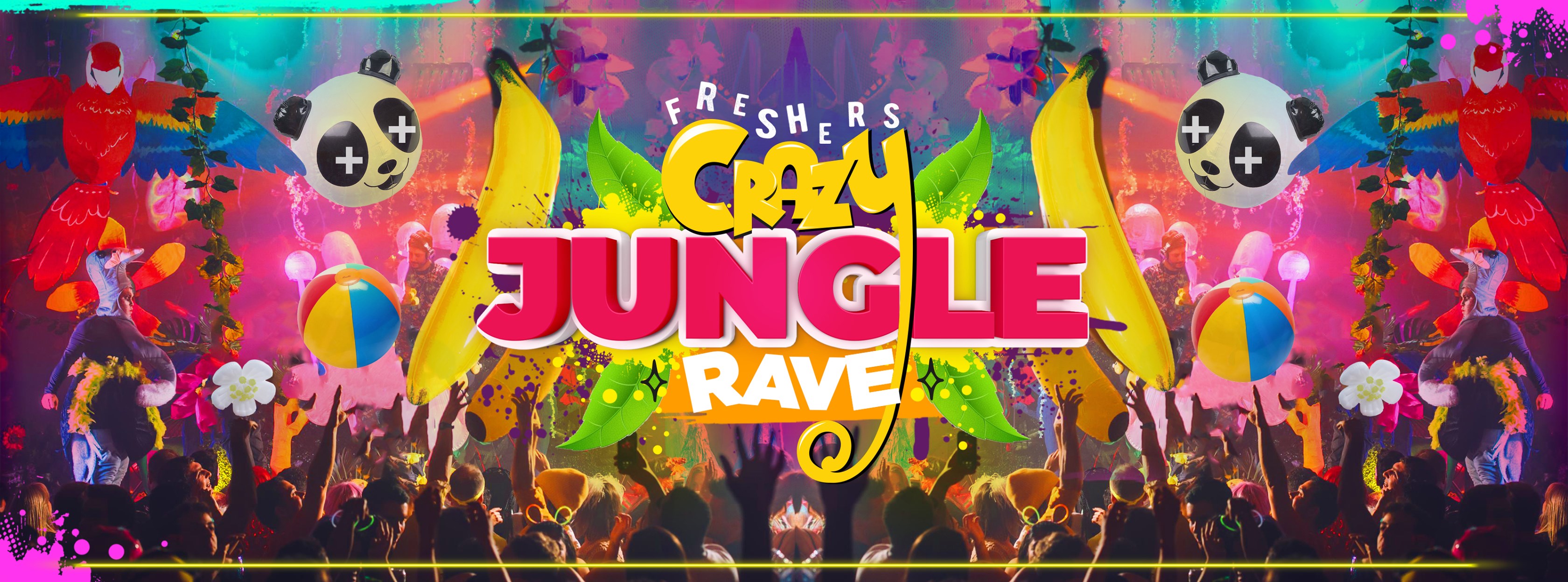 The Big Freshers Crazy Jungle Rave Uk Tour At Various Cities Across Uk London On 13th Sep Fatsoma
