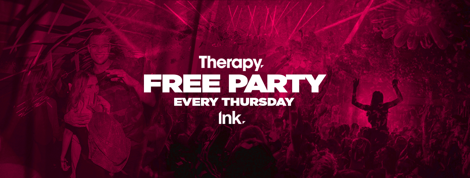 Therapy [Free Party] – This Thursday (100 tickets left)