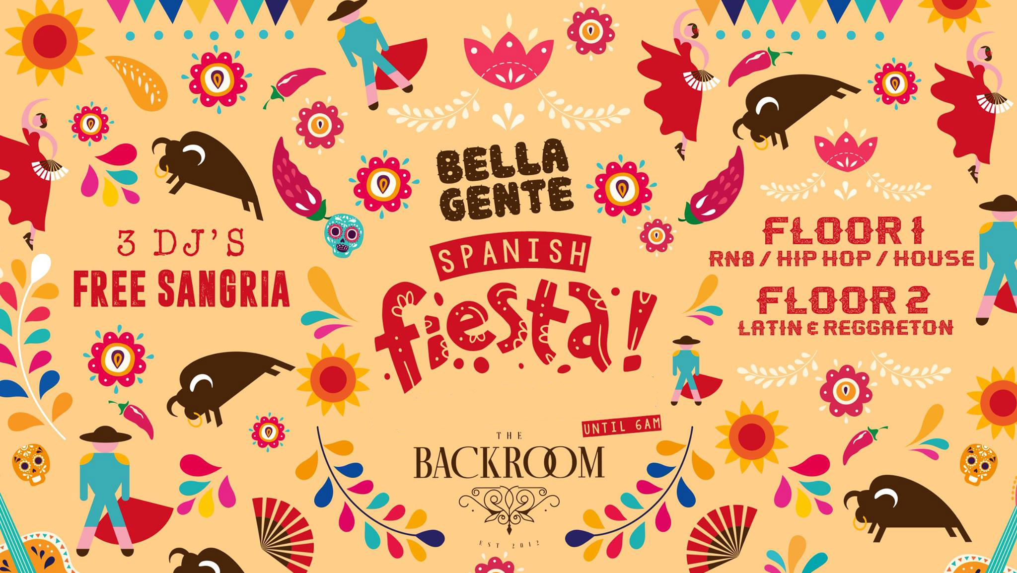 Spanish x Reggaeton Fiesta (Leeds):: 6th March