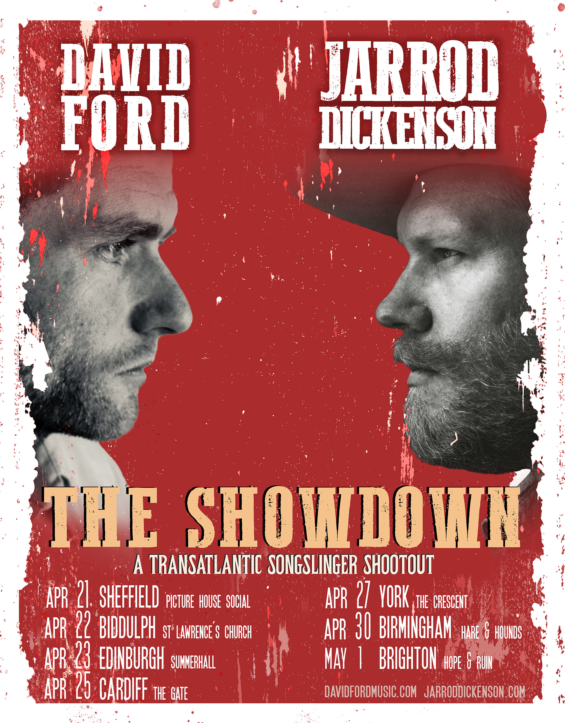 *POSTPONED* David Ford & Jarrod Dickenson: The Showdown (SOLD OUT)