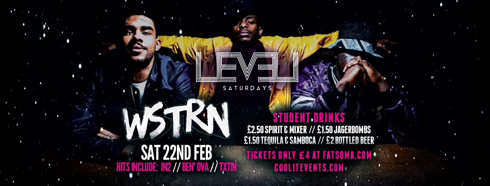LEVEL Saturdays presents WSTRN Live!