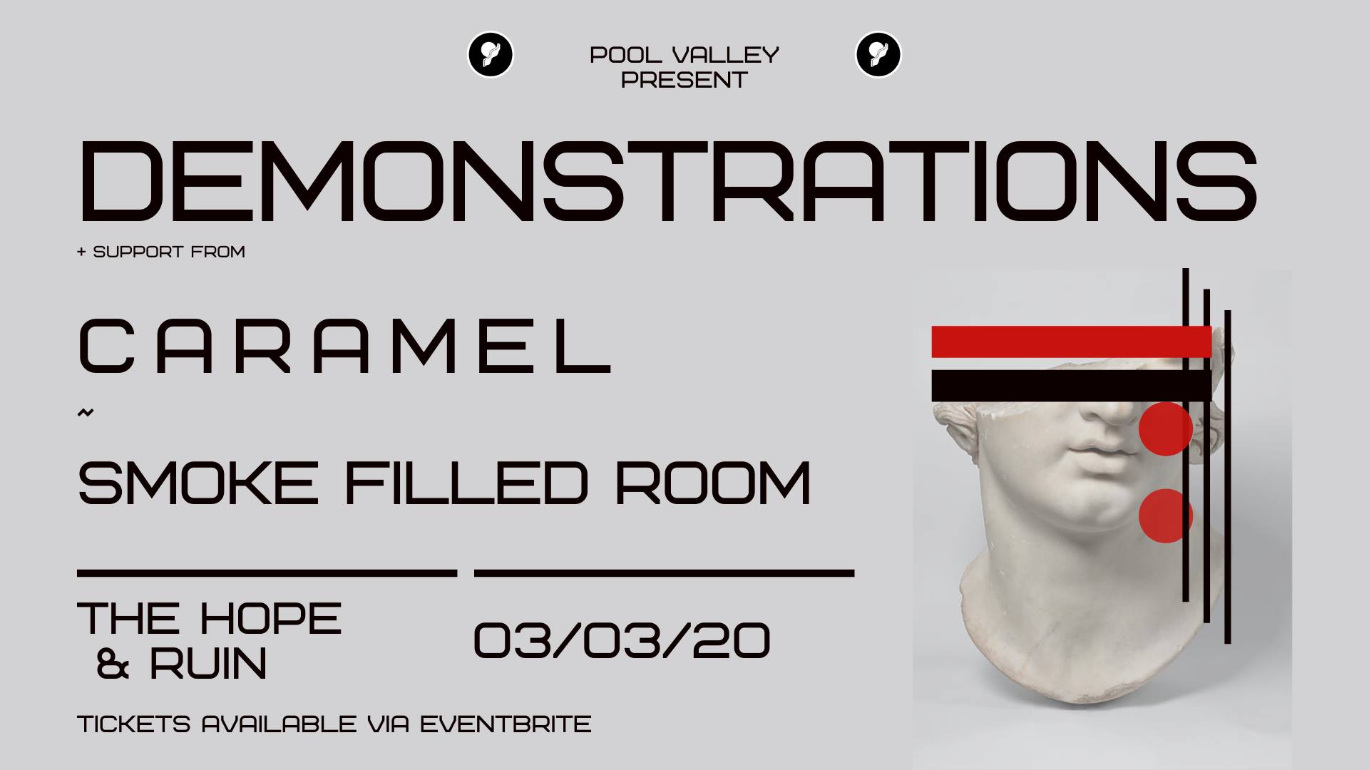 Demonstrations + Caramel + Smoke Filled Room