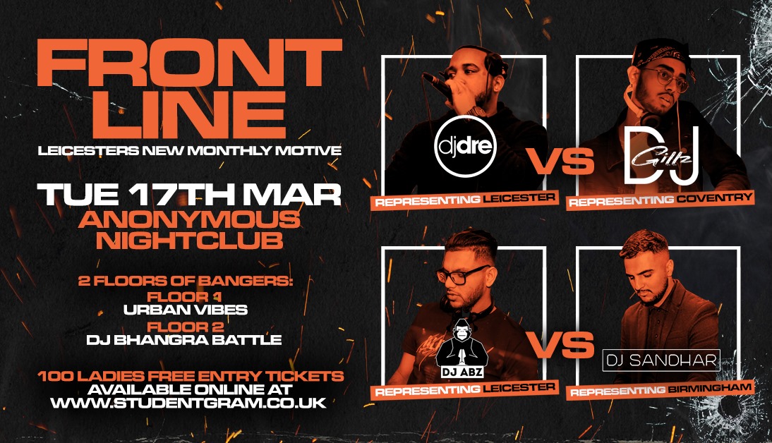 Frontline 17.03.20 [FINAL TICKETS!]