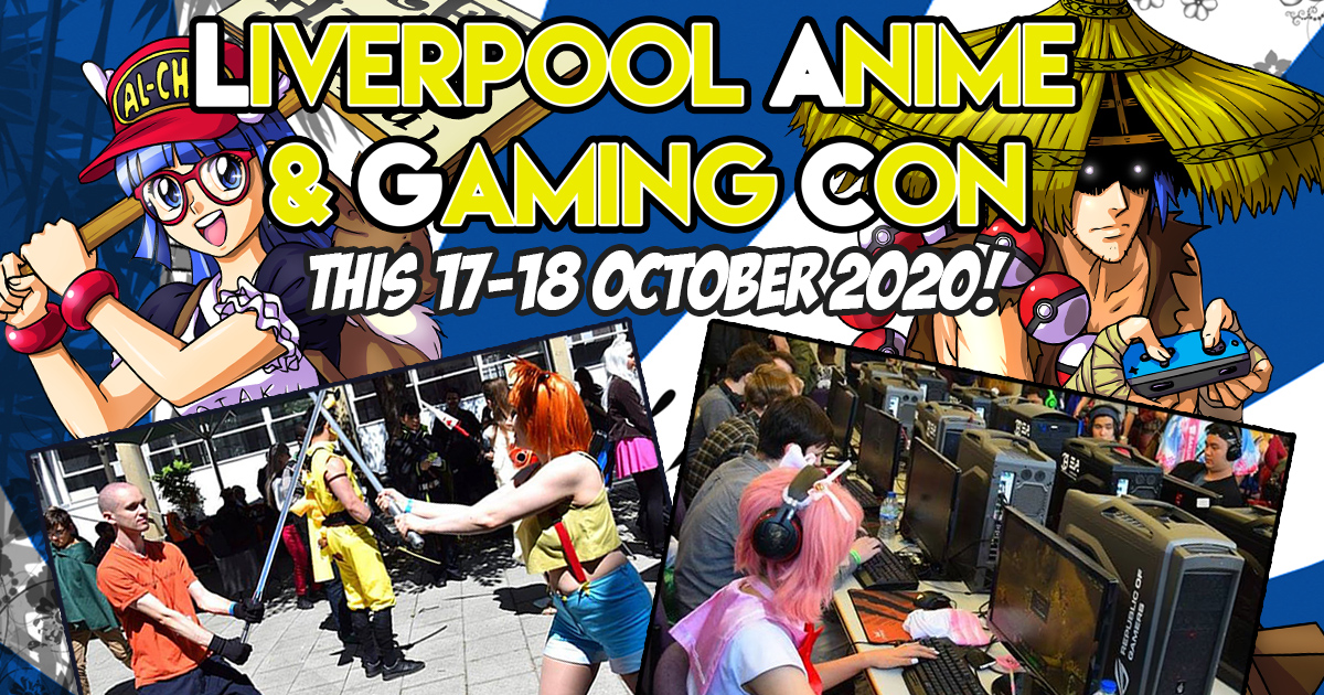 Liverpool Anime & Gaming Con at Adelphi Hotel, Liverpool on 17th Jul