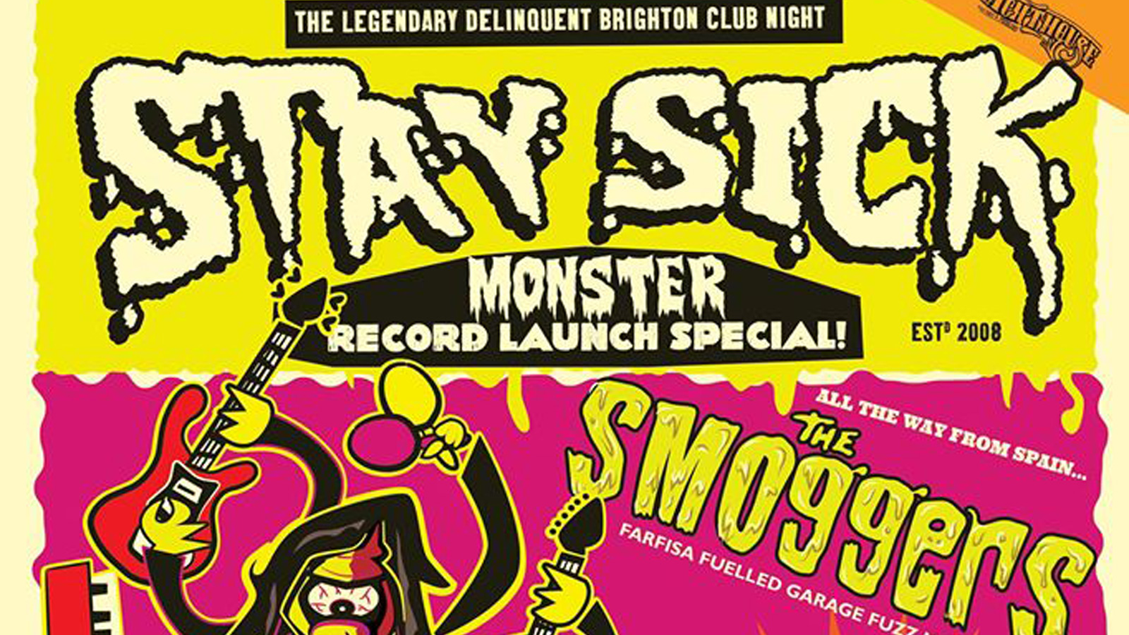 Stay Sick: The Smoggers + The Damn Shebang + Glitter Piss + The Ducks