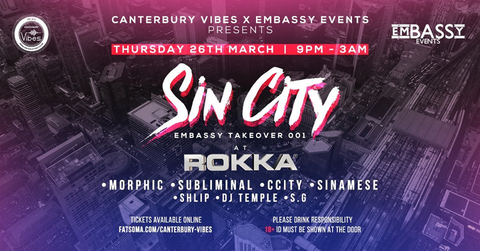 SinCity at ROKKA Ramsgate