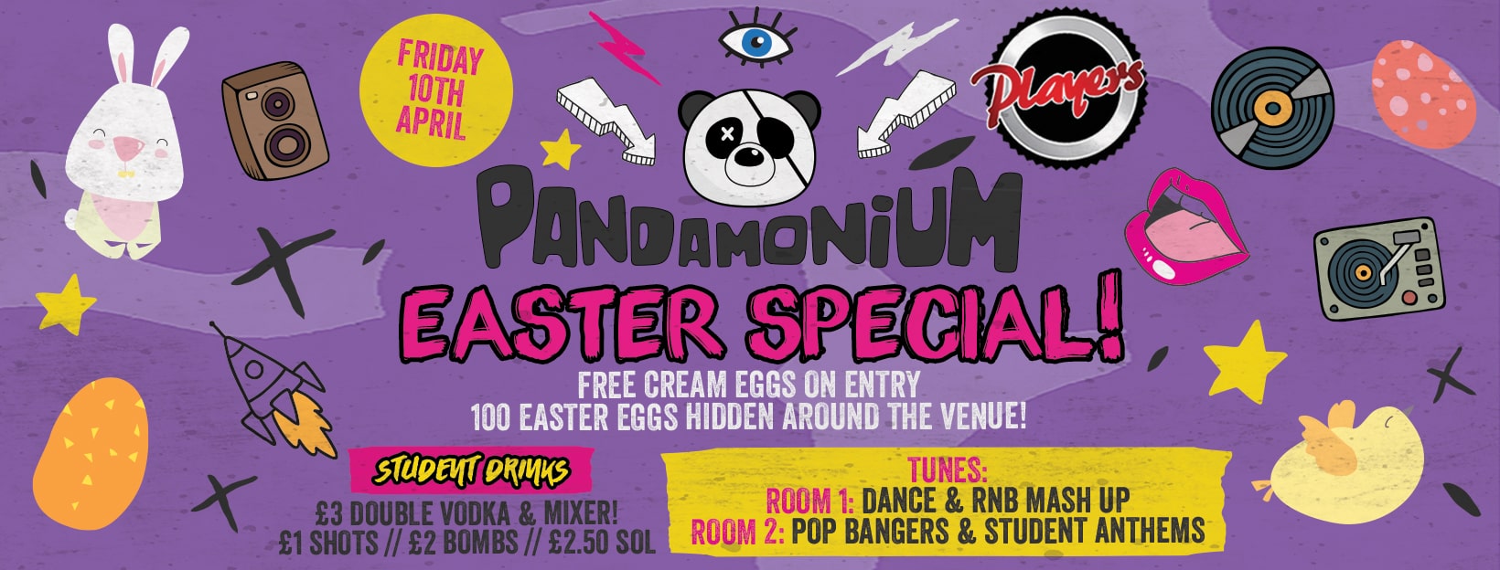 Pandamonium Fridays – Easter Friday Special