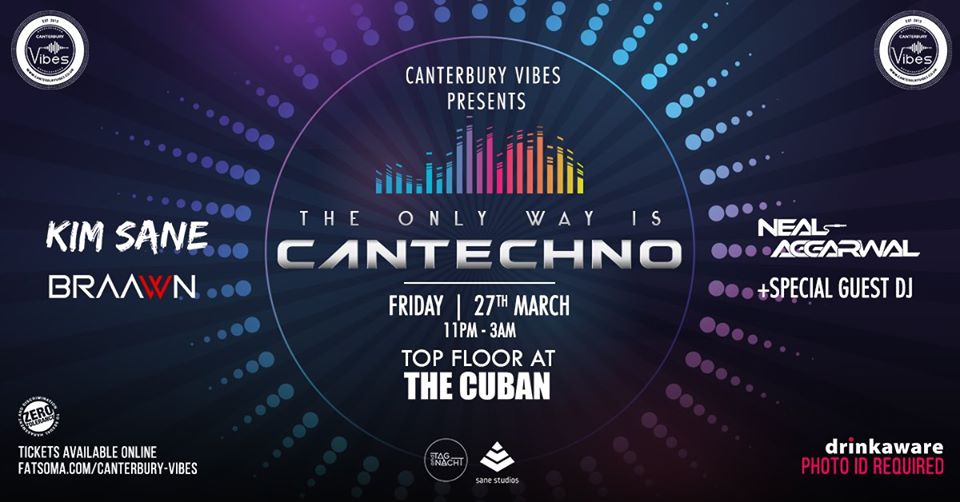 CANTECHNO VOL 2 – Techno Music Night Canterbury