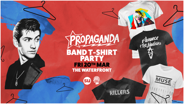 Propaganda Norwich – Band T-Shirt Party