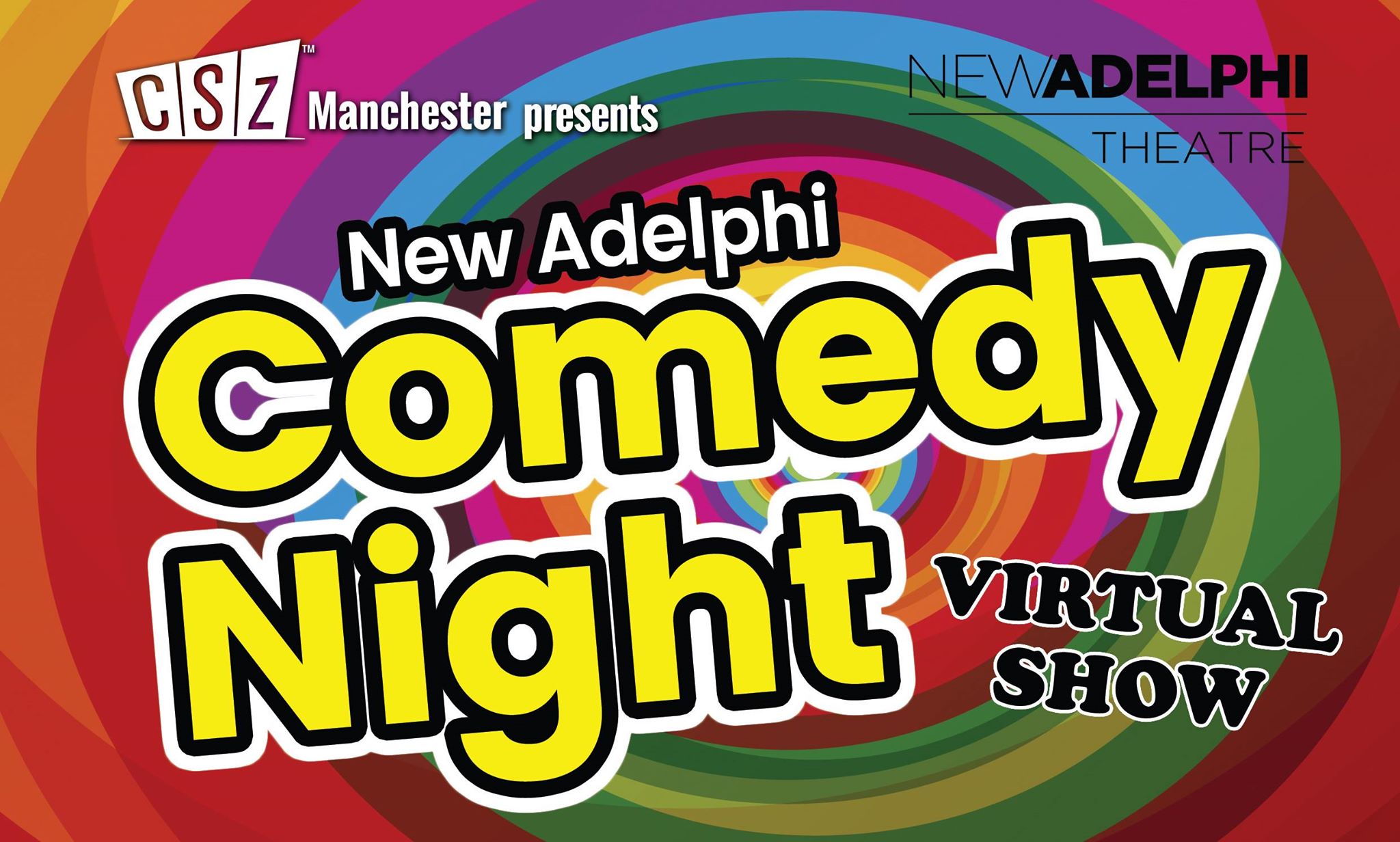New Adelphi Comedy Night – VIRTUAL SHOW