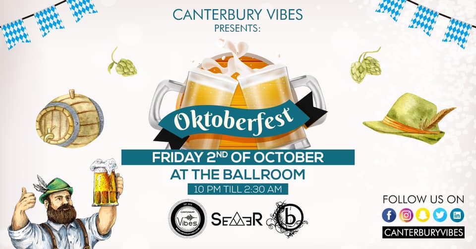 Oktoberfest 2020 Canterbury POSTPONED