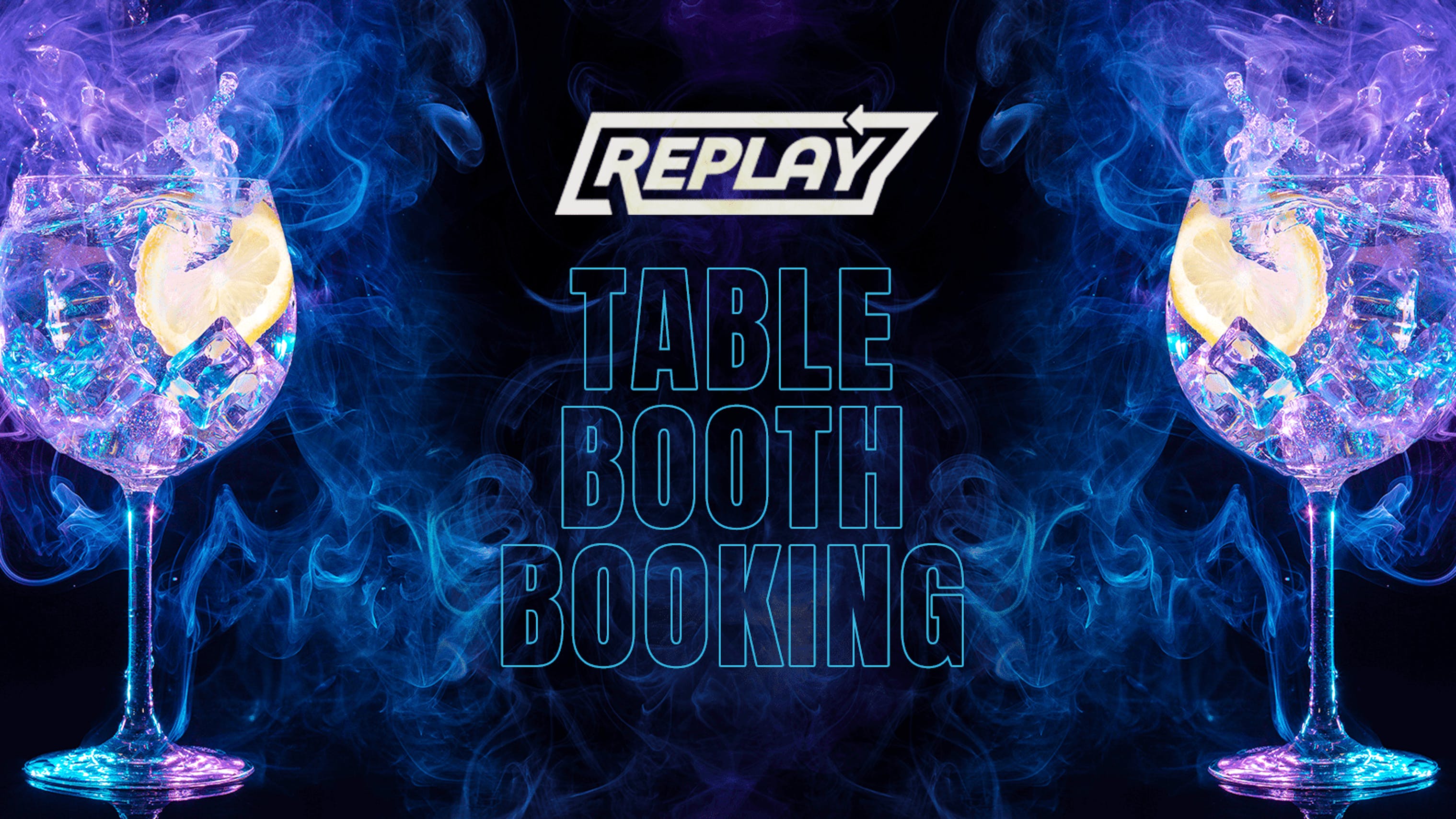 FRIDAY 17TH JULY – BOOTH & TABLE BOOKINGS