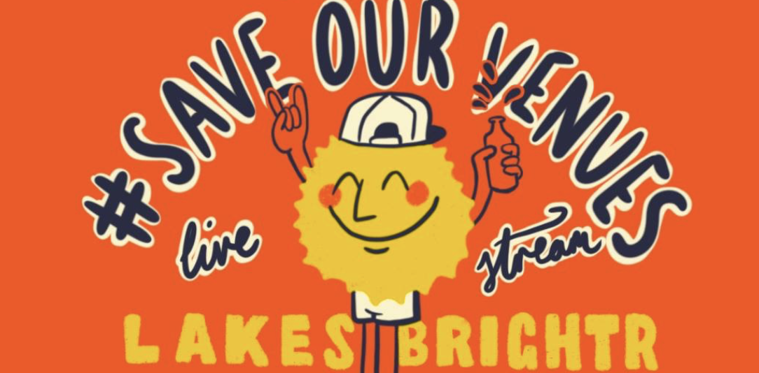 #SaveOurVenues Livestream: Lakes + Brutalligators + Brightr + Luke Rainsford + more