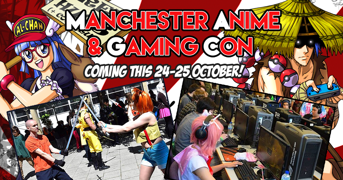 Manchester Anime & Gaming Con at Sugden Sports Centre, Manchester on