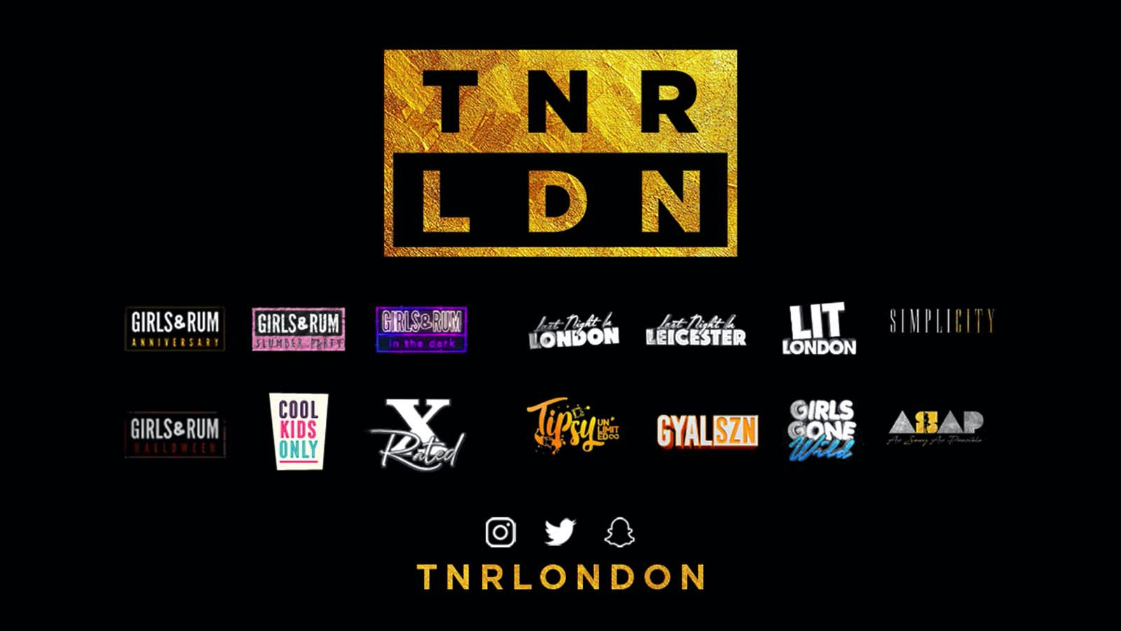Tnr Ldn Event Information And Tickets