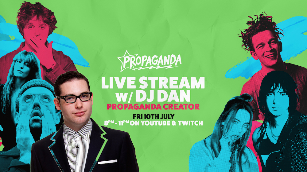 Propaganda Live Stream with DJ Dan (Propaganda Creator)! at www.youtube