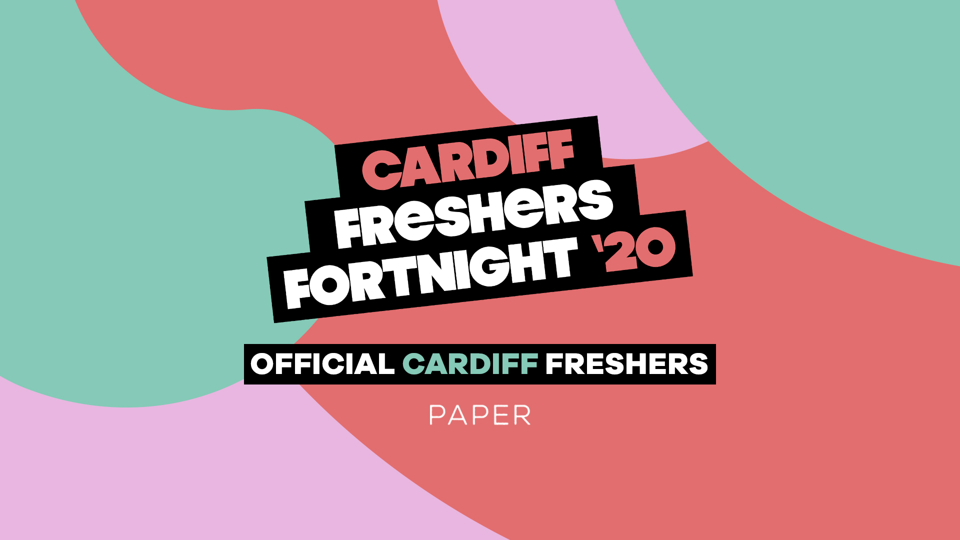 official cardiff freshers fortnight 2020 (wristbands)