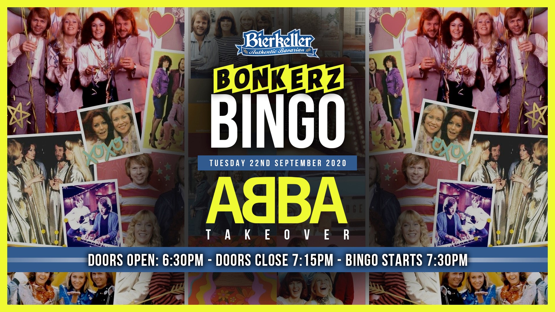 [SOLD OUT] Bonkerz Bingo | ABBA Takeover | 22.09
