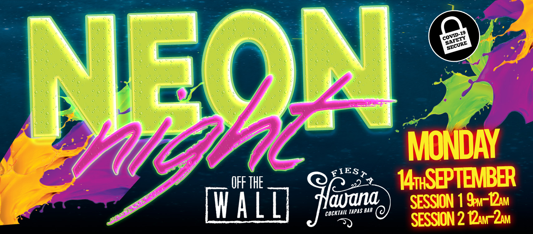 Neon Night - OFF THE WALL at Off The Wall Chester, Chester on 14th Sep ...