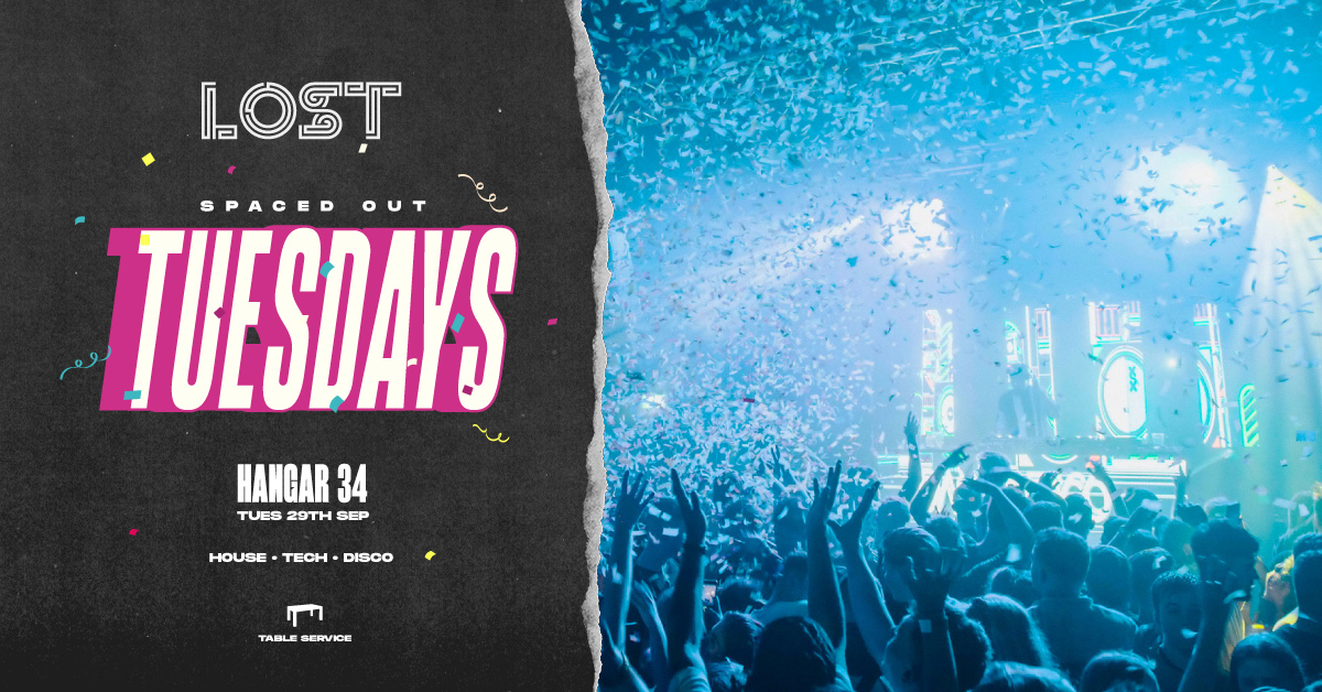 LOST : Spaced Out Tuesday’s : Meraki : 5-10pm : Tue 22nd Sep