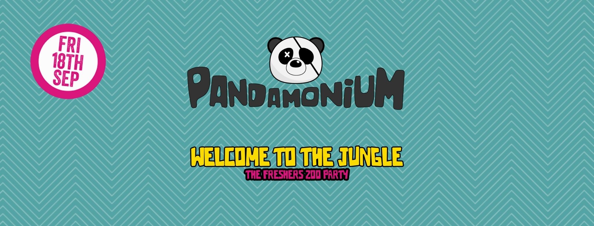 Pandamonium : Welcome To The Jungle : Freshers Zoo Party!