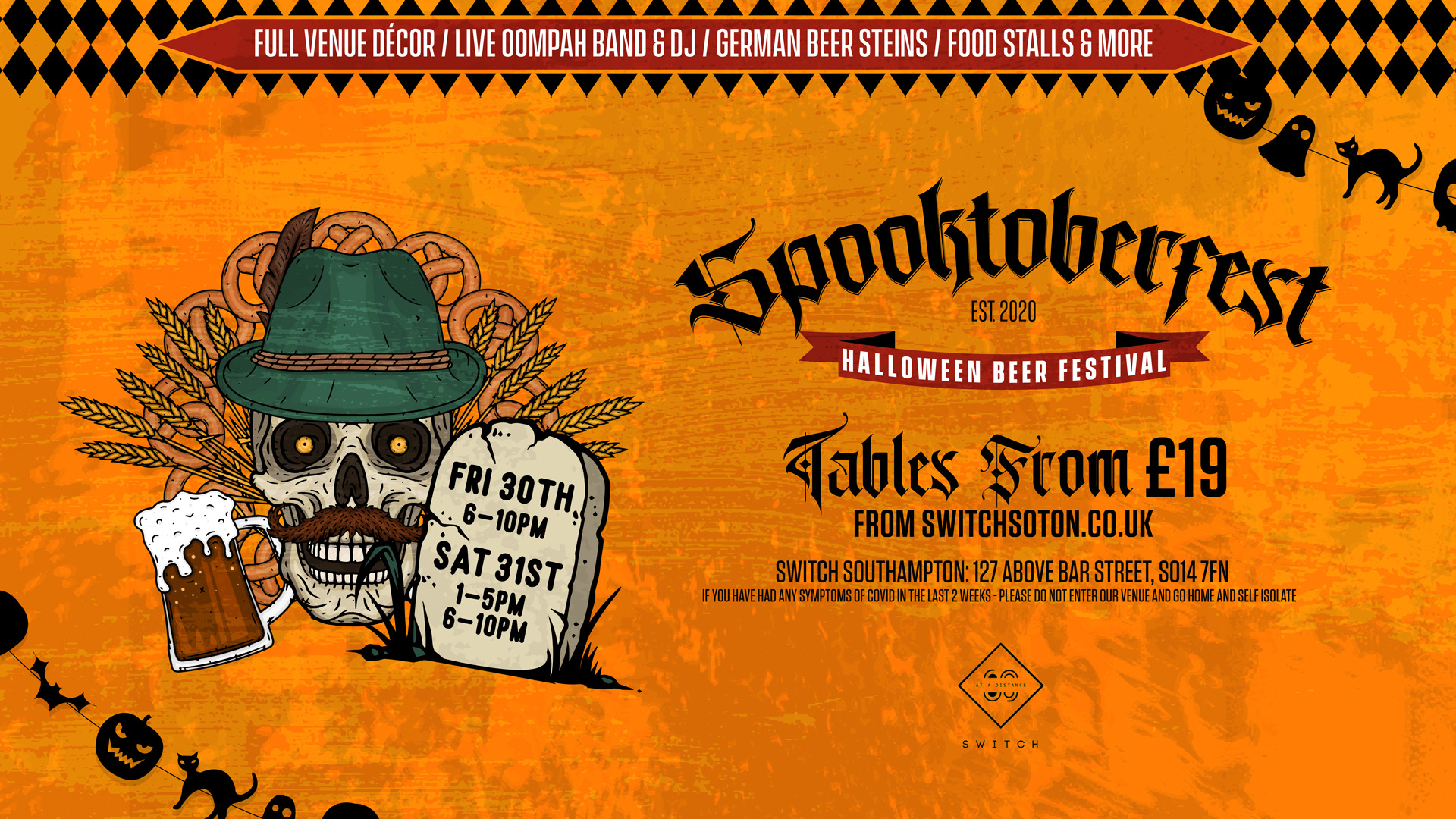 Spooktoberfest: Halloween Beer Festival (Friday Evening Session)