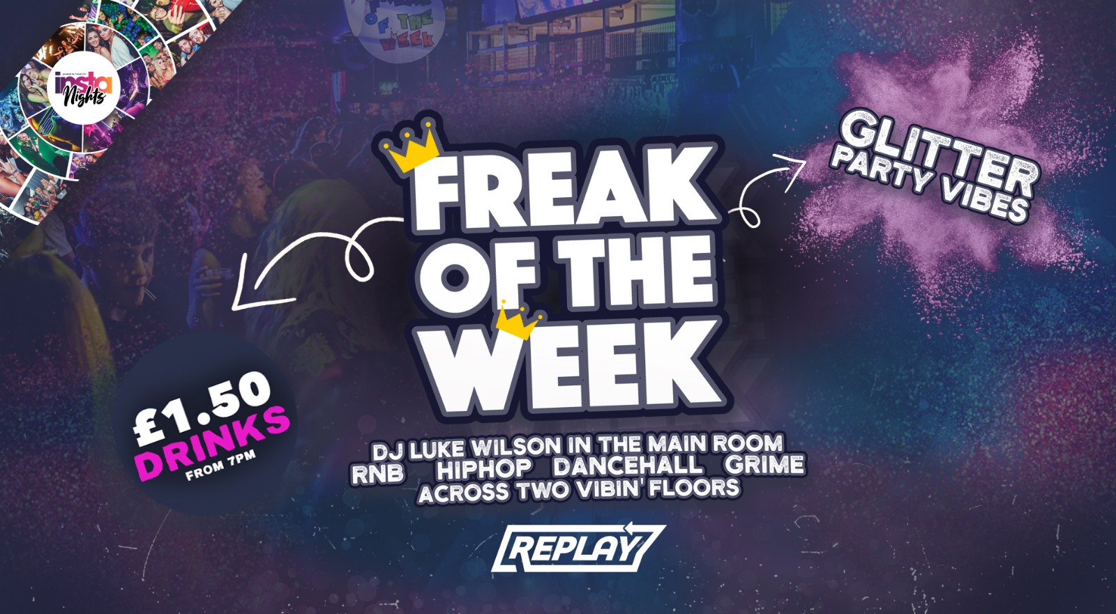 Freak of the Week – Glitter Party