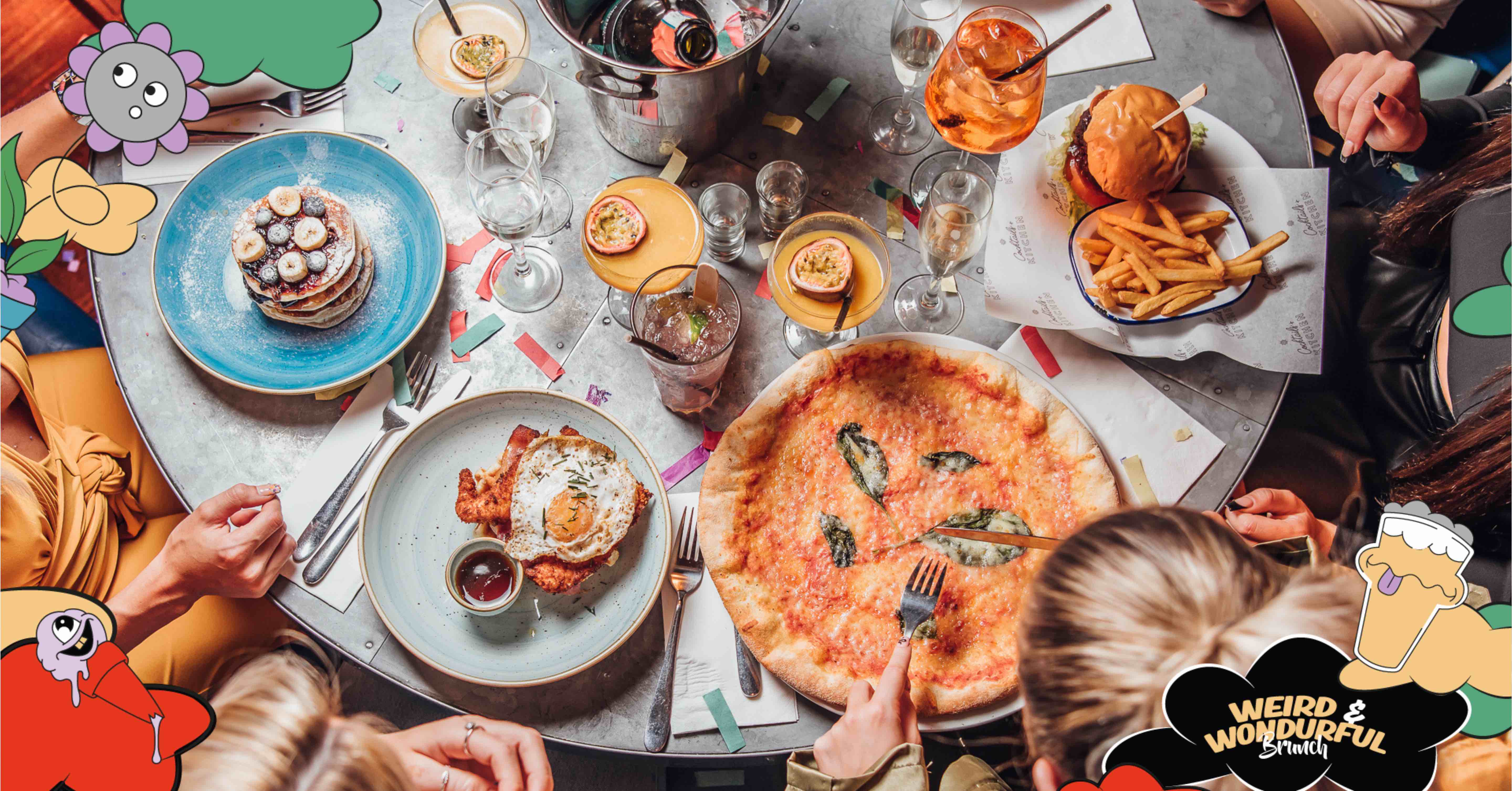 Student Bottomless Brunch | Sheffield | Weird & Wonderful at Revolution