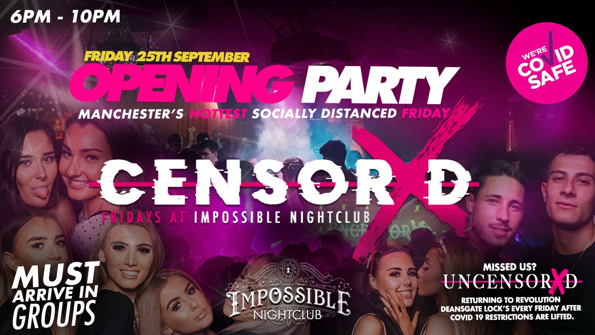 UNCENSORED PRESENTS : CENSORED – THE LAUNCH PARTY