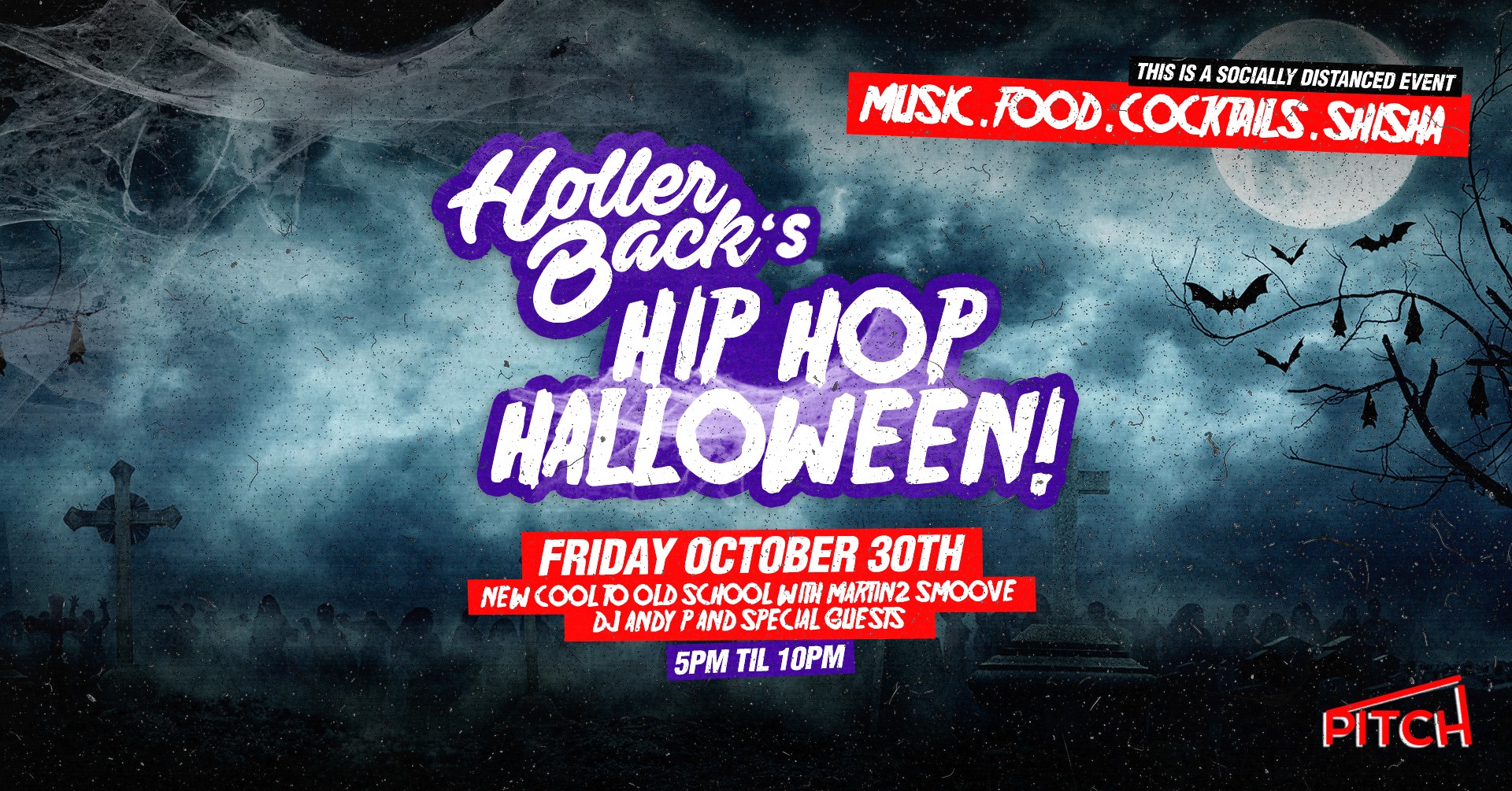 Holler Back’s Hip Hop Halloween ? On The Terrace ?SOLD OUT