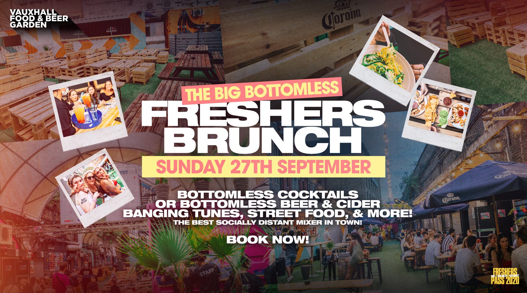 The Big BOTTOMLESS London Freshers Brunch ? Sunday’s In Freshers 2020 ?