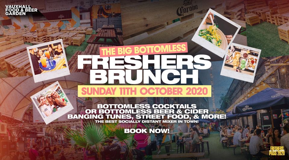 The Big BOTTOMLESS London Freshers Brunch 🔥 Sunday’s In Freshers 2020 🍔