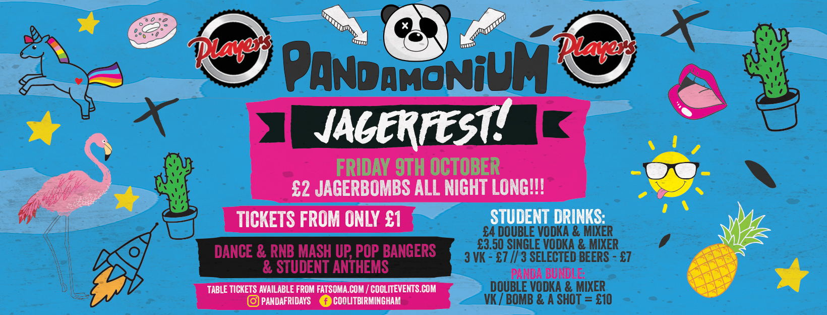 Pandamonium Fridays – JägerFest!