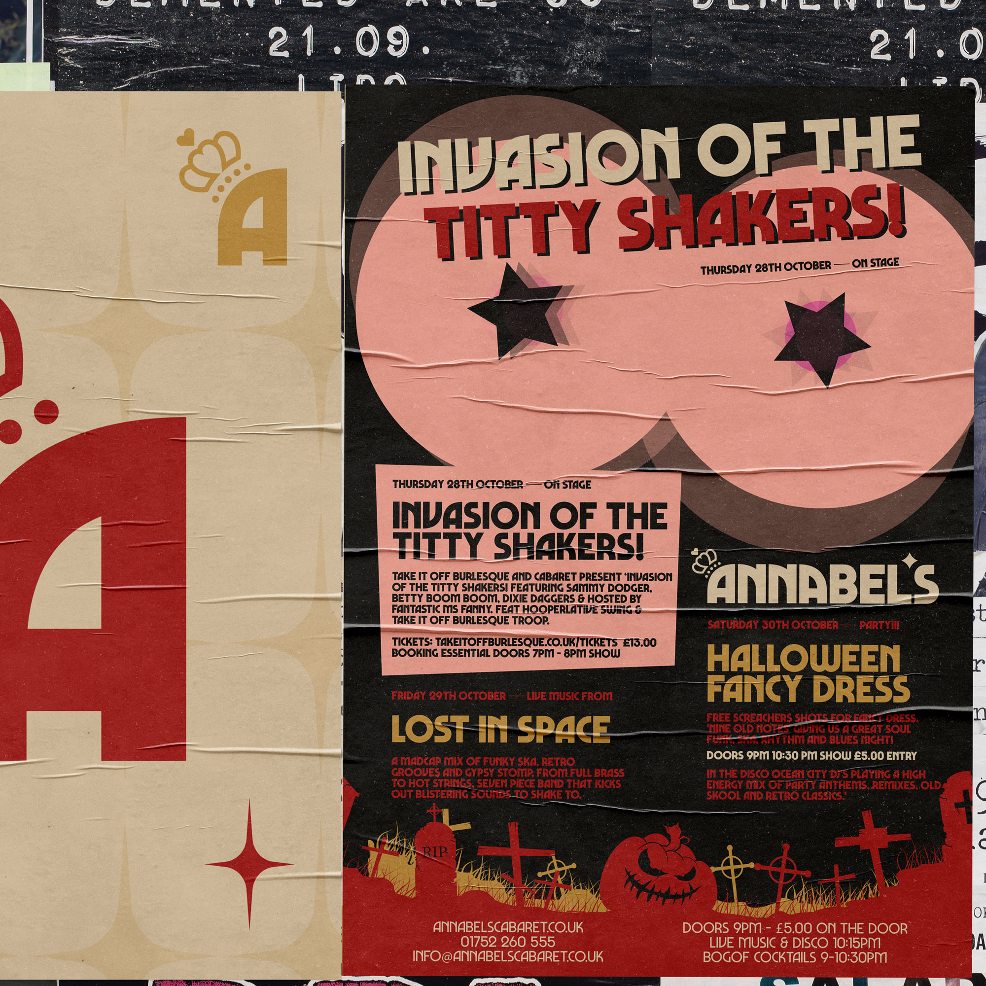 HALLOWEEN TAKEOVER | Plymouth, Annabel’s Cabaret & Discotheque