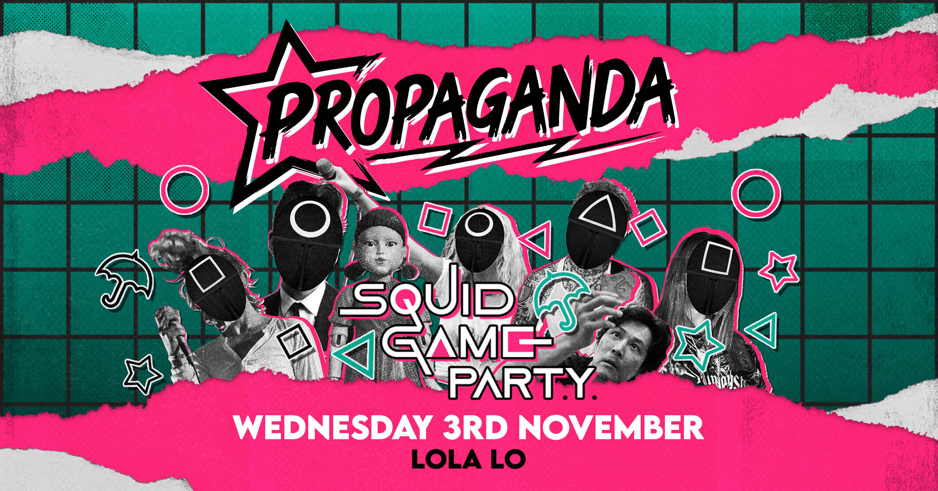 Propaganda Cambridge – Squid Game Party!