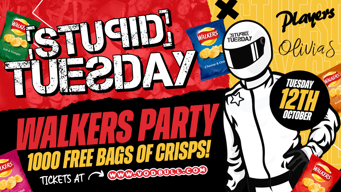 ⭐ TONIGHT ⭐ Stupid Tuesday x Walkers Night ⭐