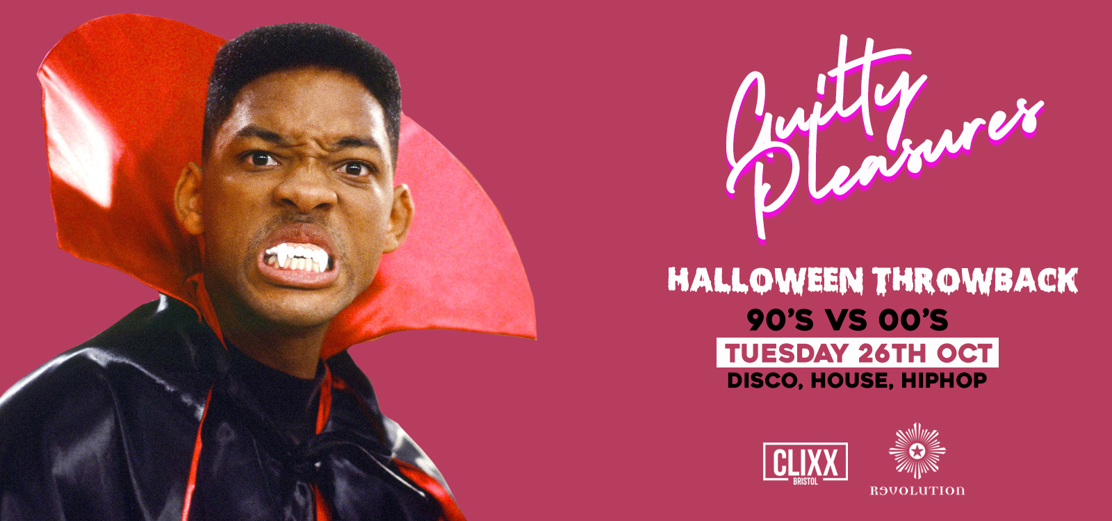 Guilty Pleasures 90’s VS 00’s – Halloween Throwback