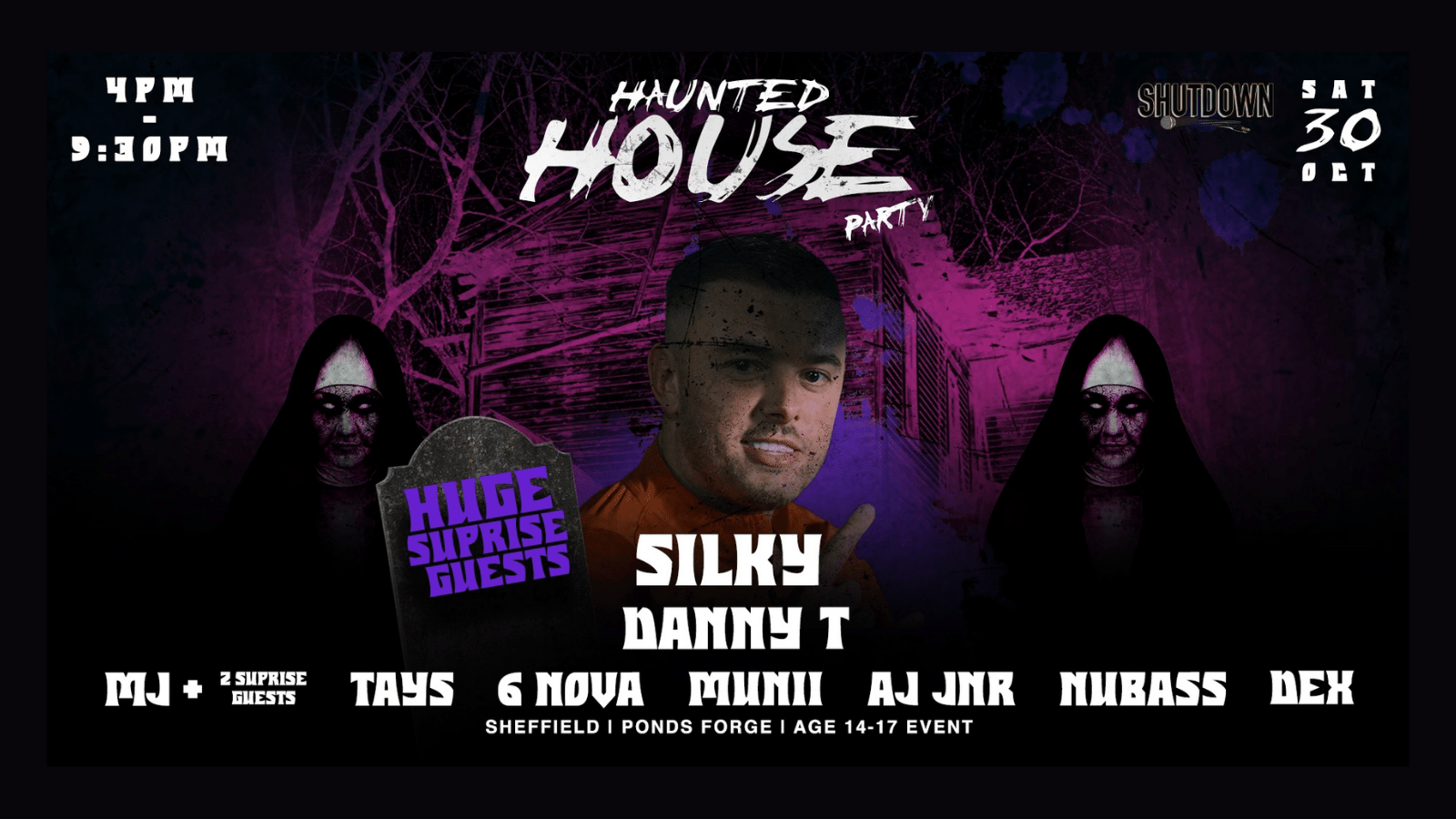 Shutdown Sheffield – Haunted House Party