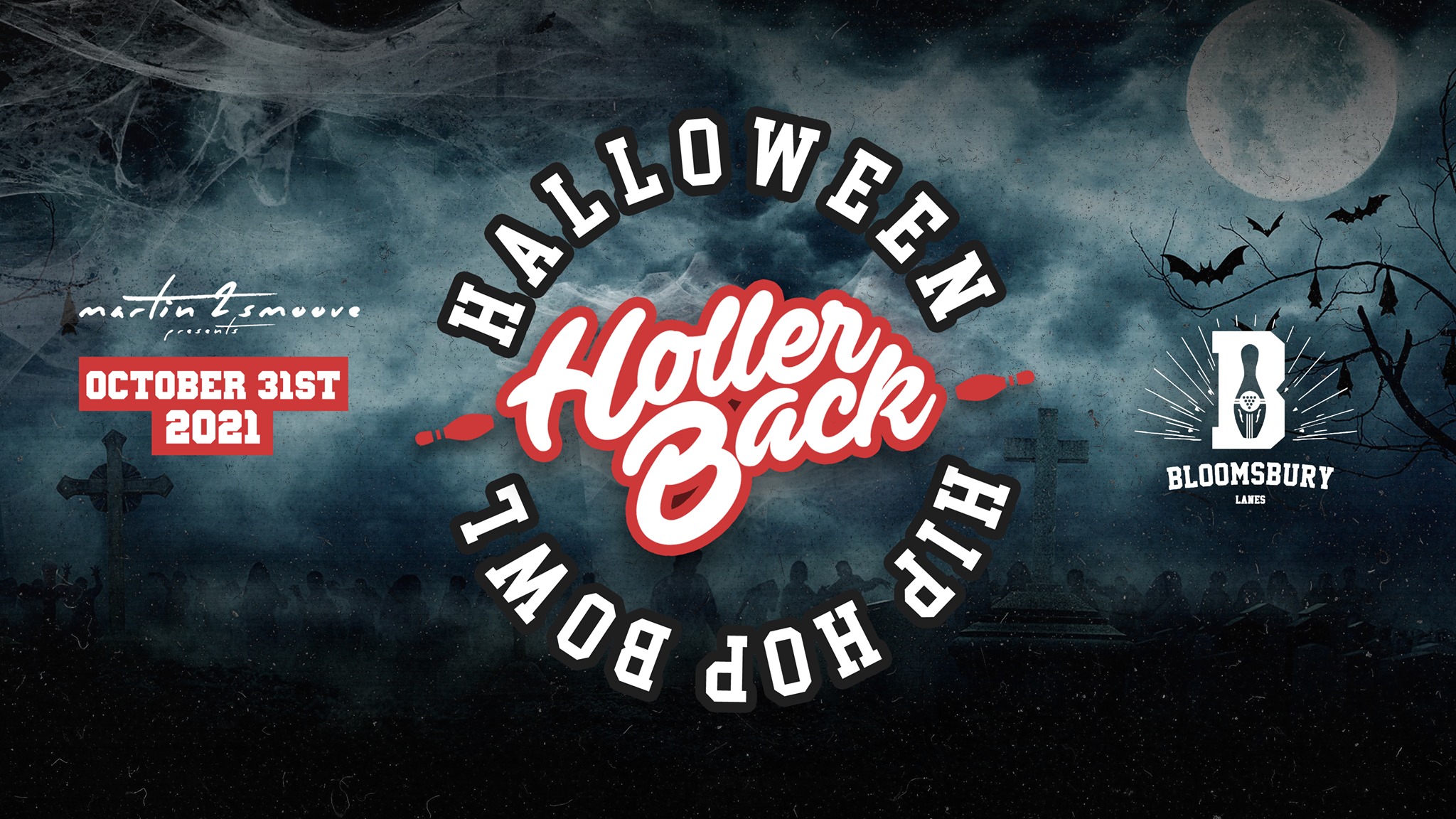 The Halloween Bowl London 🎳 Hip Hop, R&B & Bowling at The Bloomsbury Lanes!