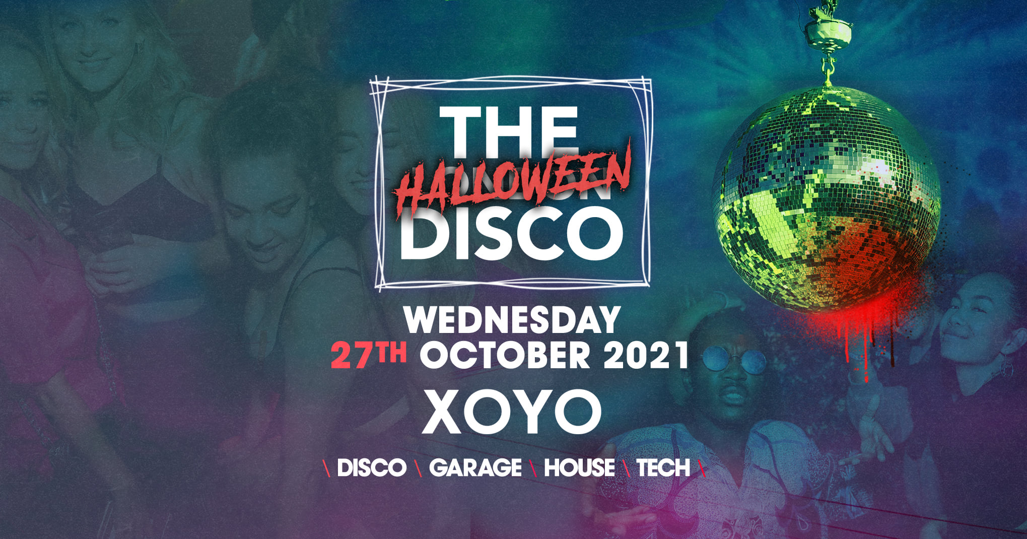 The London Halloween Disco 👽 House x Techno x Disco x Garage | XOYO