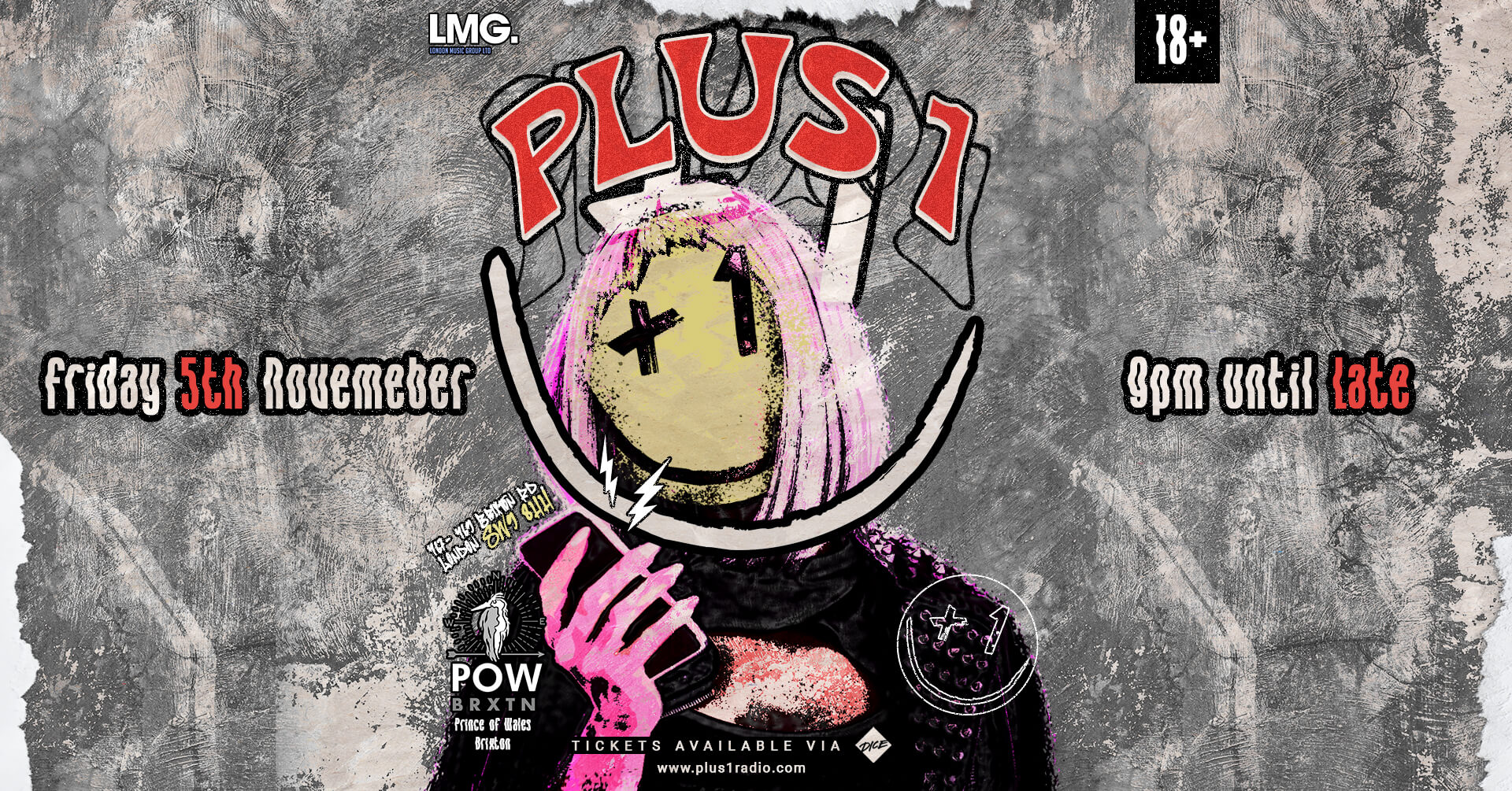 Taylah Elaine & Friends Presents: Plus 1 Radio Hip Hop Party – +Special Guests @POW