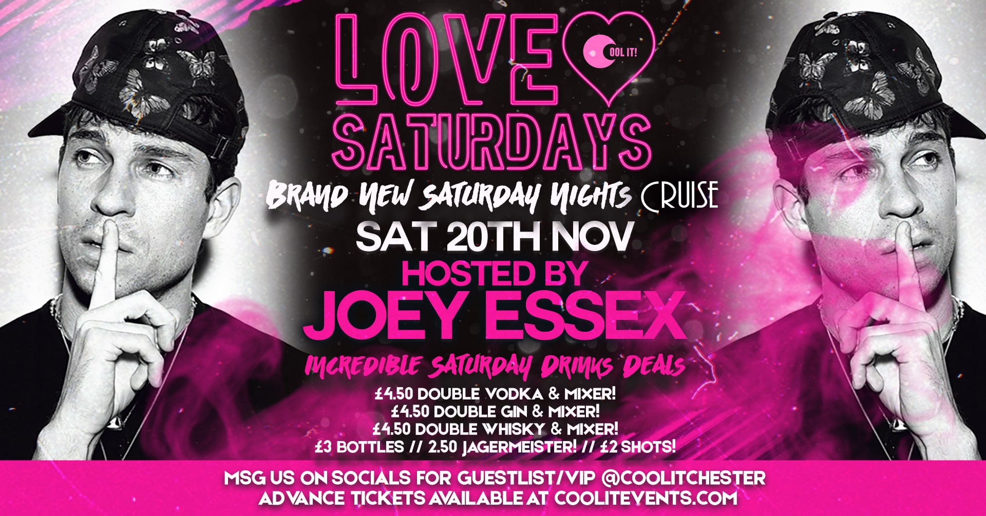LOVE Saturdays : hosted by Joey Essex