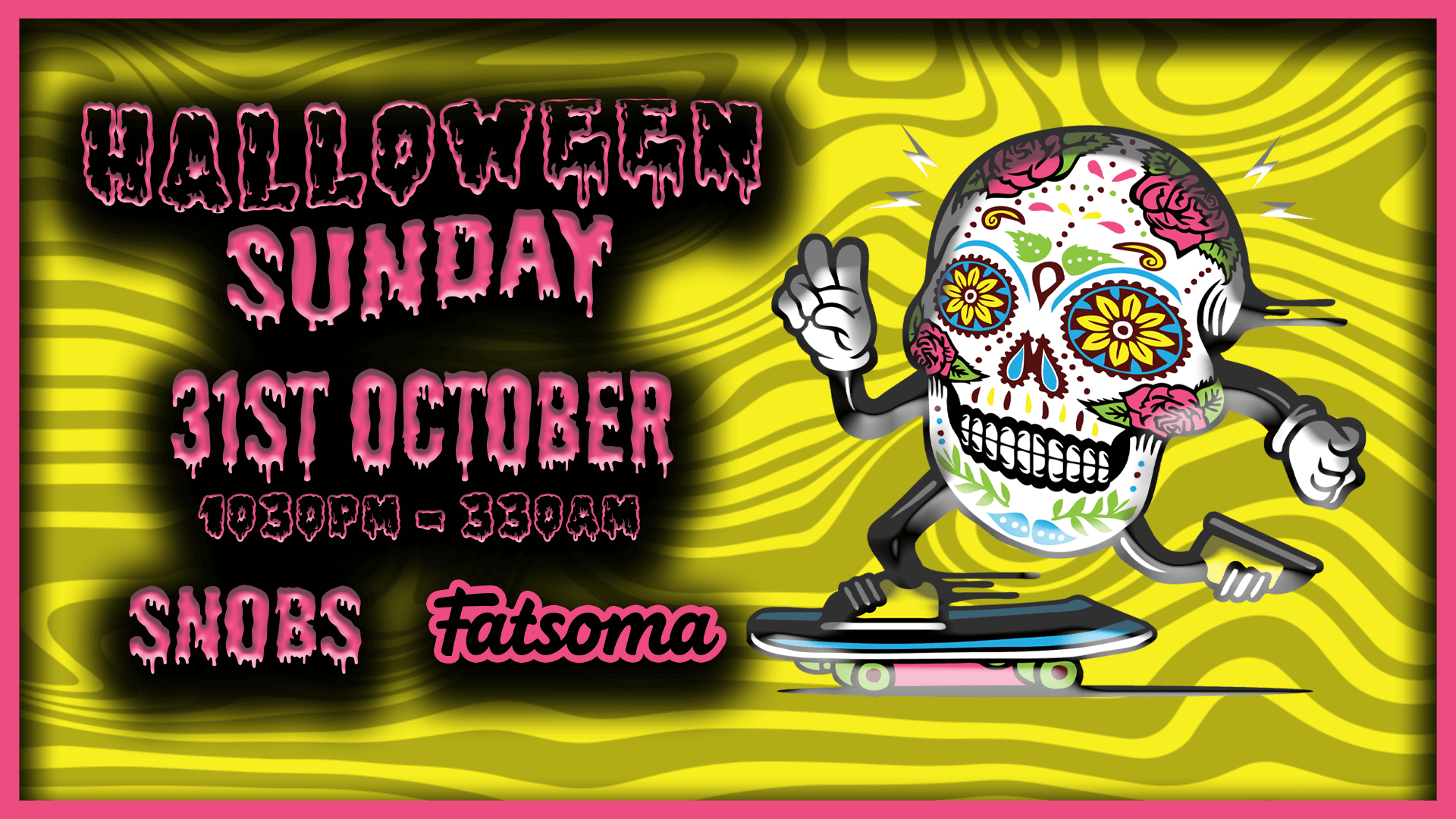 HALLOWEEN SUNDAY 31st October