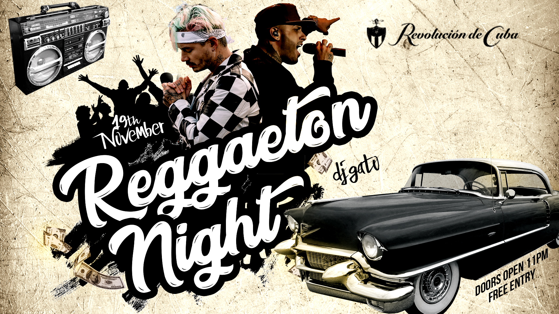 REAGGAETON NiGHT LIVERPOOL – DJ GATO  (19/11)