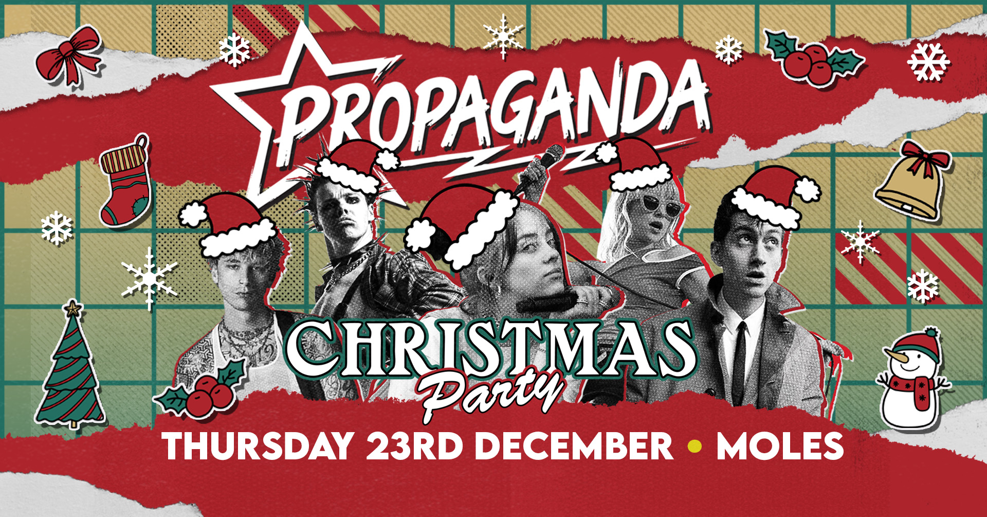 Propaganda Bath – Christmas Party!