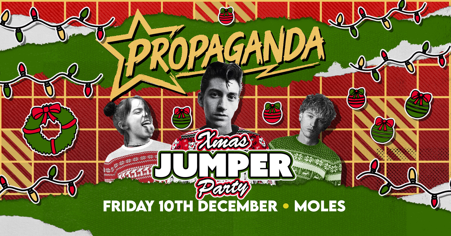 Propaganda Bath – Xmas Jumper Party!