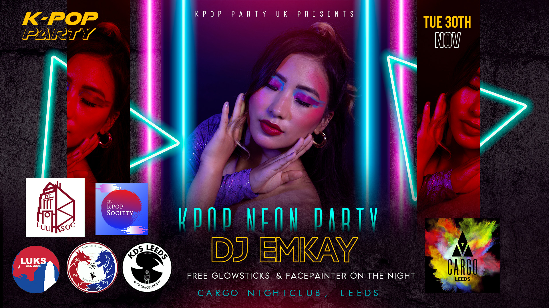 K-Pop Party Leeds | Tuesday 30th November
