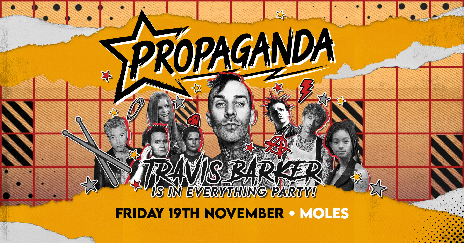 TONIGHT! Propaganda Bath – Travis Barker Is In Everything Party!